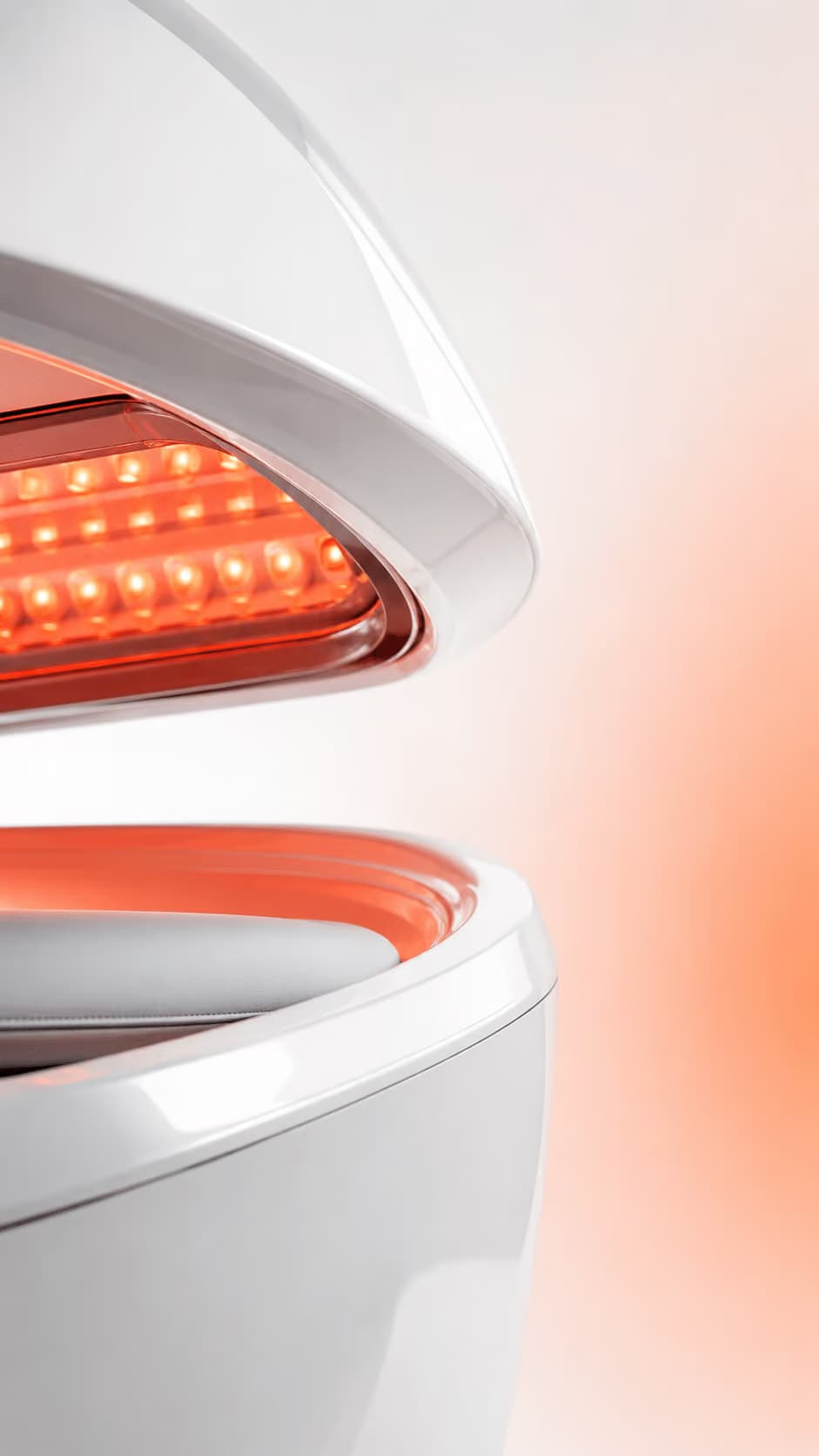Red Light Bed red and infrared light therapy session